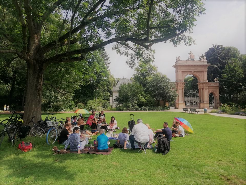 Queeres Picknick im Bürgerpark Pankow, Foto: Paula Panke