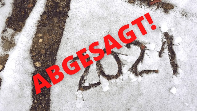 Rückblick 2021 abgesagt