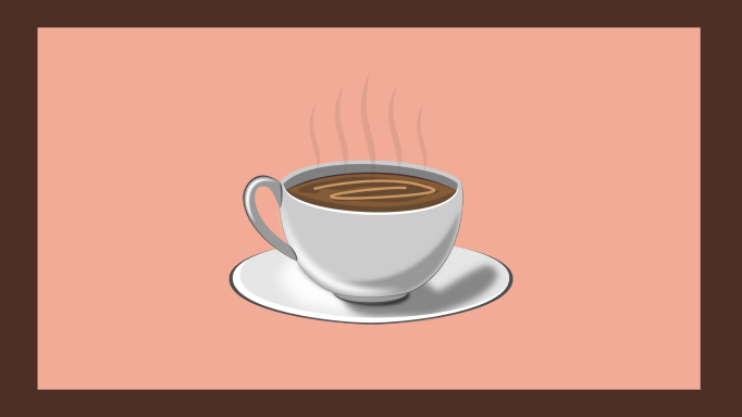 eine Tasse Kaffee
