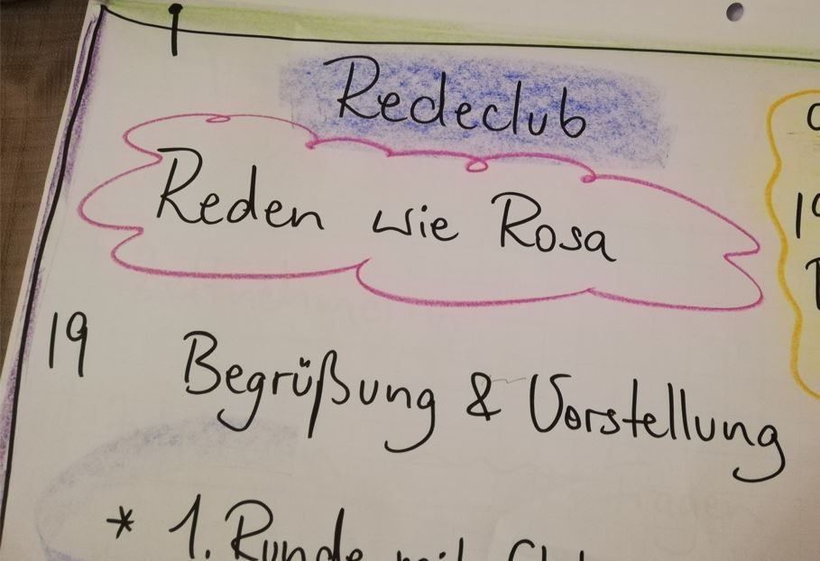 Spazieren mit dem Frauenredeclub "Reden wie Rosa"