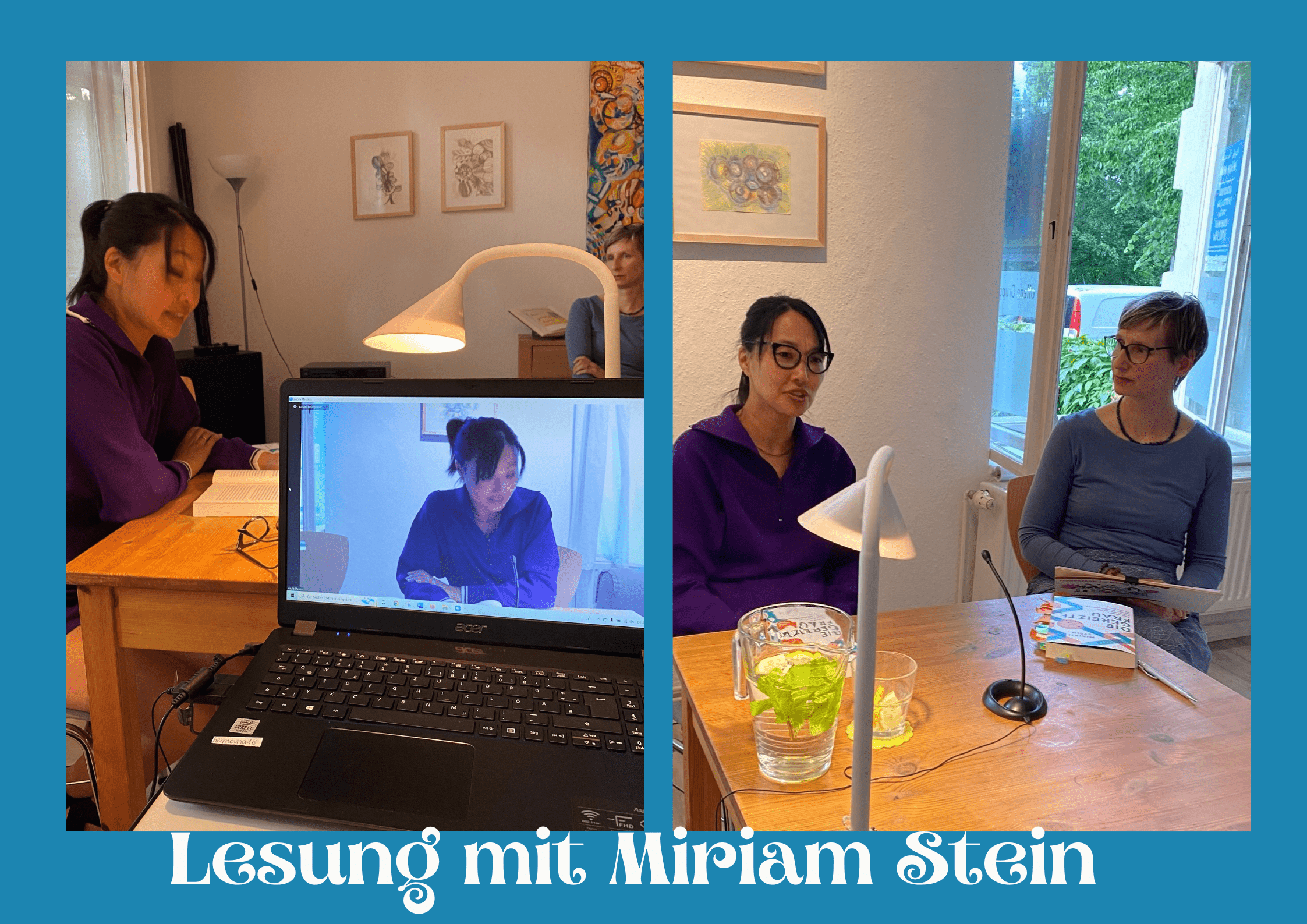 Lesung mit Miriam Stein, Bild: Paula Panke