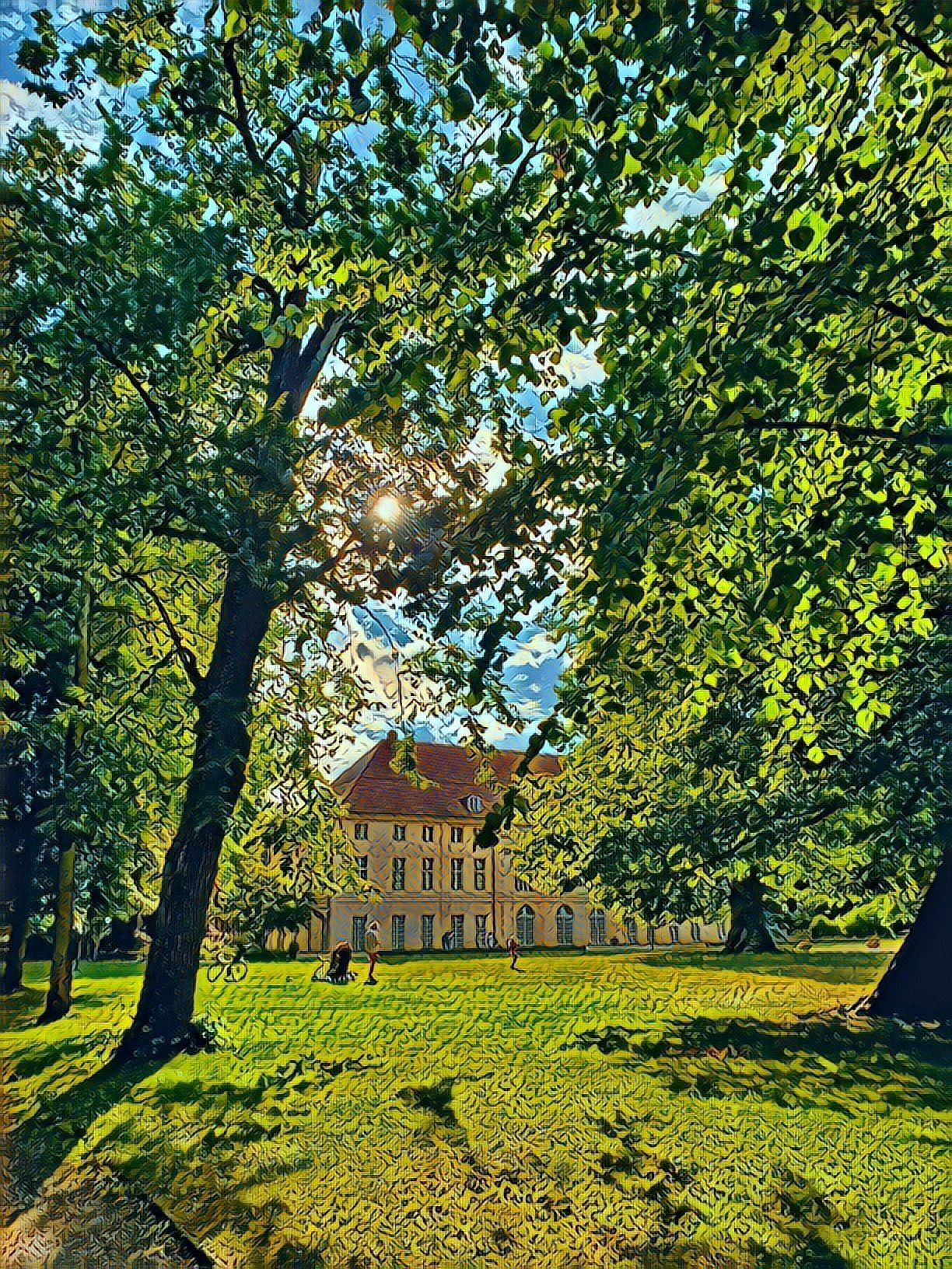 Spaziergang und Ausstellungsbesuch in Biesdorf