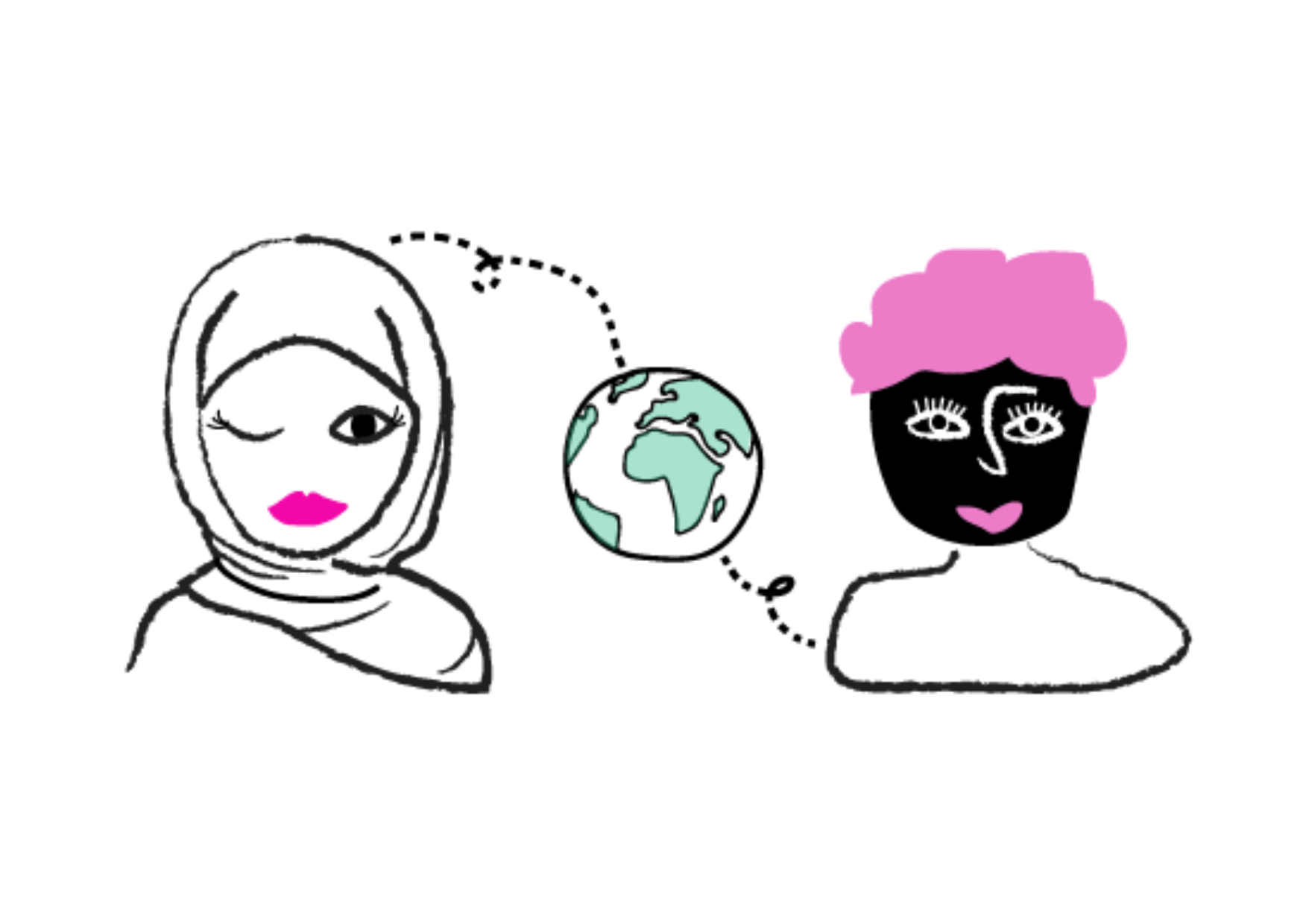 Grafik interkultureller Frauentreff