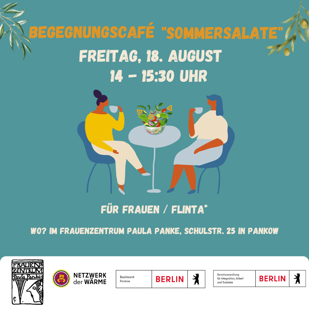 Begegnungscafe "Sommersalate", Bild: Paula Panke