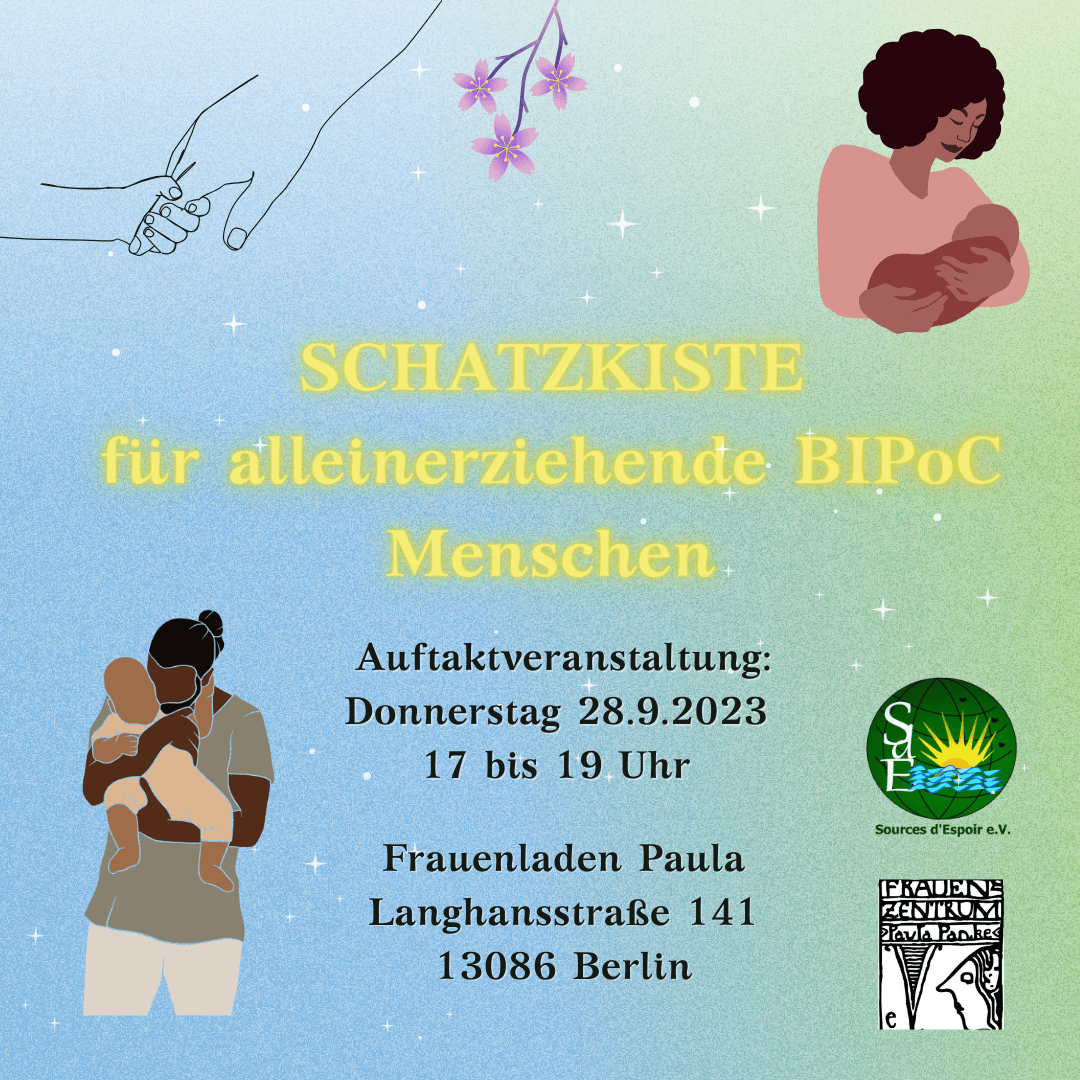 Schatzkiste für alleinerziehende BIPoC Menschen