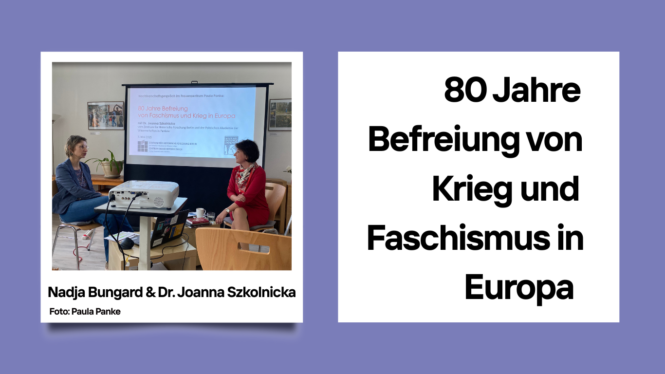 80 Jahre Befreiung von Krieg und Faschismus in Europa, Foto: Paula Panke