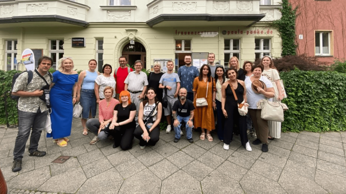 Treffen mit der GEB "We Can Do It" Foto: Paula Panke