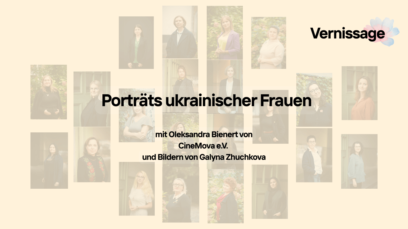Vernissage: Porträts ukrainischer Frauen