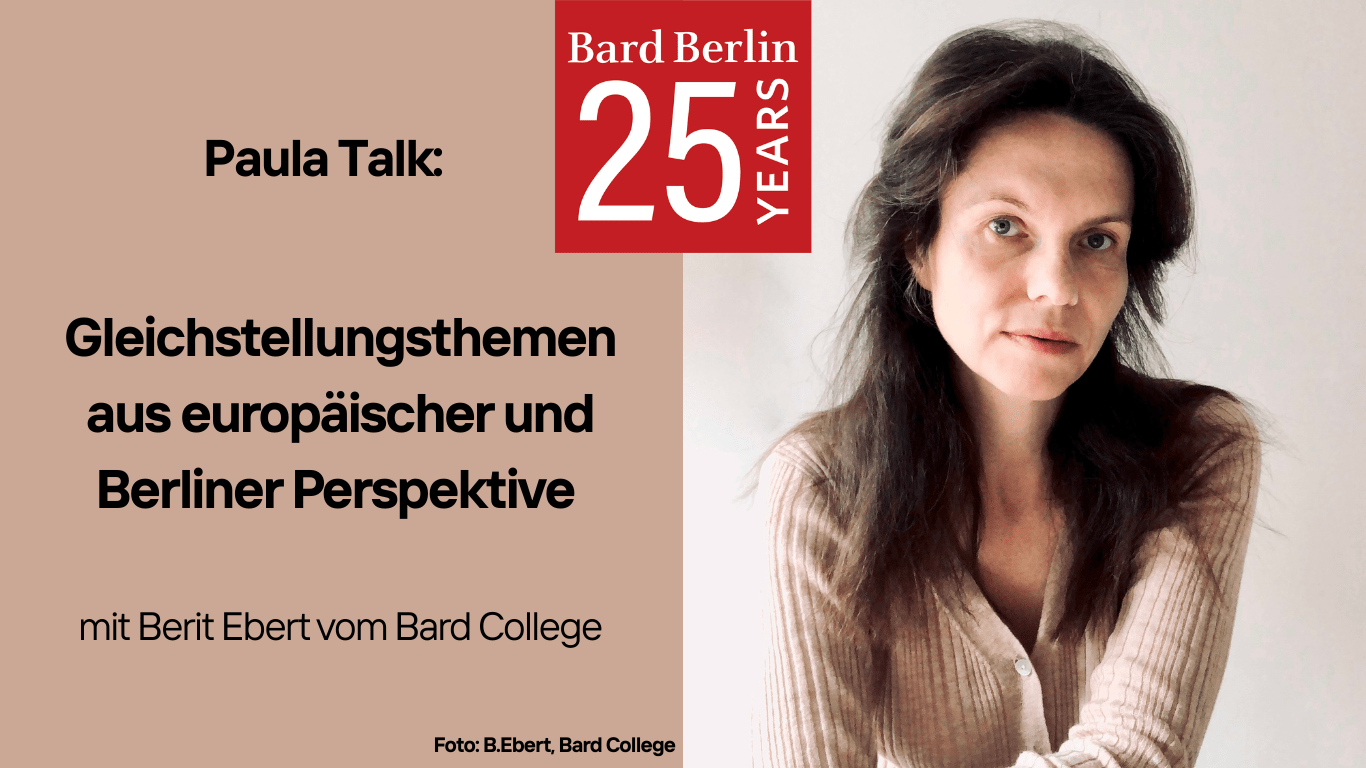 Paula Talk: Gleichstellungsthemen aus europäischer und Berliner Perspektive