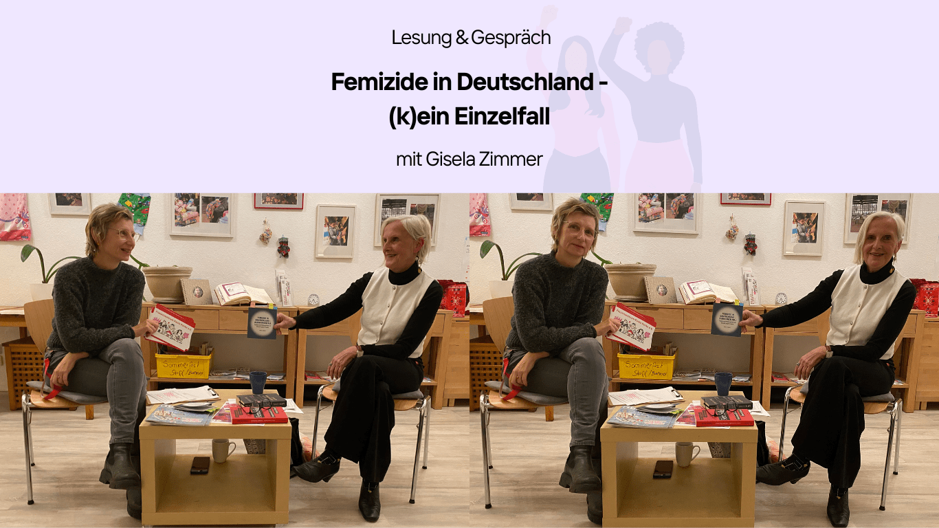 Lesung & Gespräch: Femizide in Deutschland