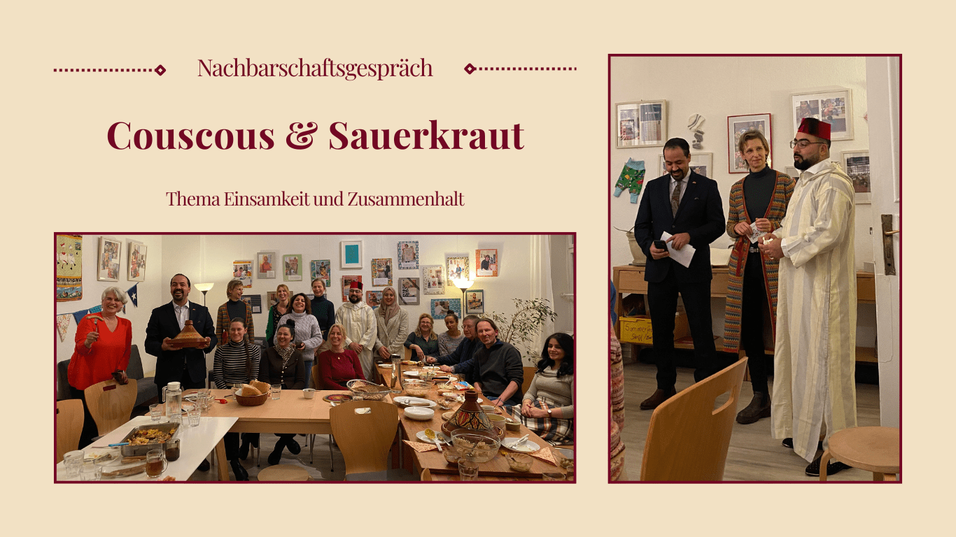 Nachbarschaftsgespräch: Couscous & Sauerkraut