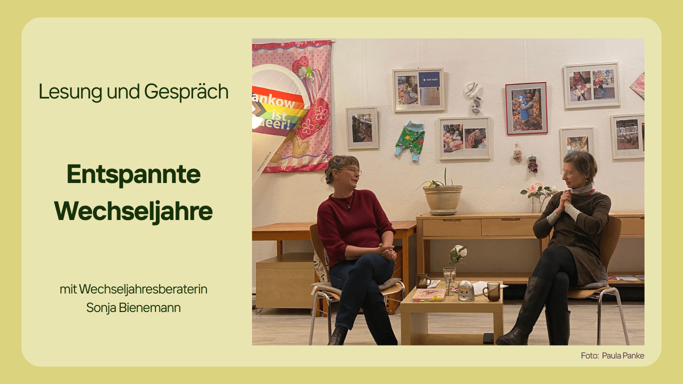 Lesung & Gespräch: Entspannte Wechseljahre