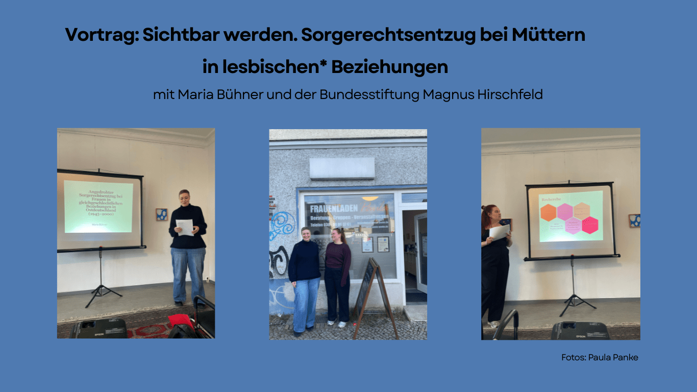 Vortrag: Sichtbar werden