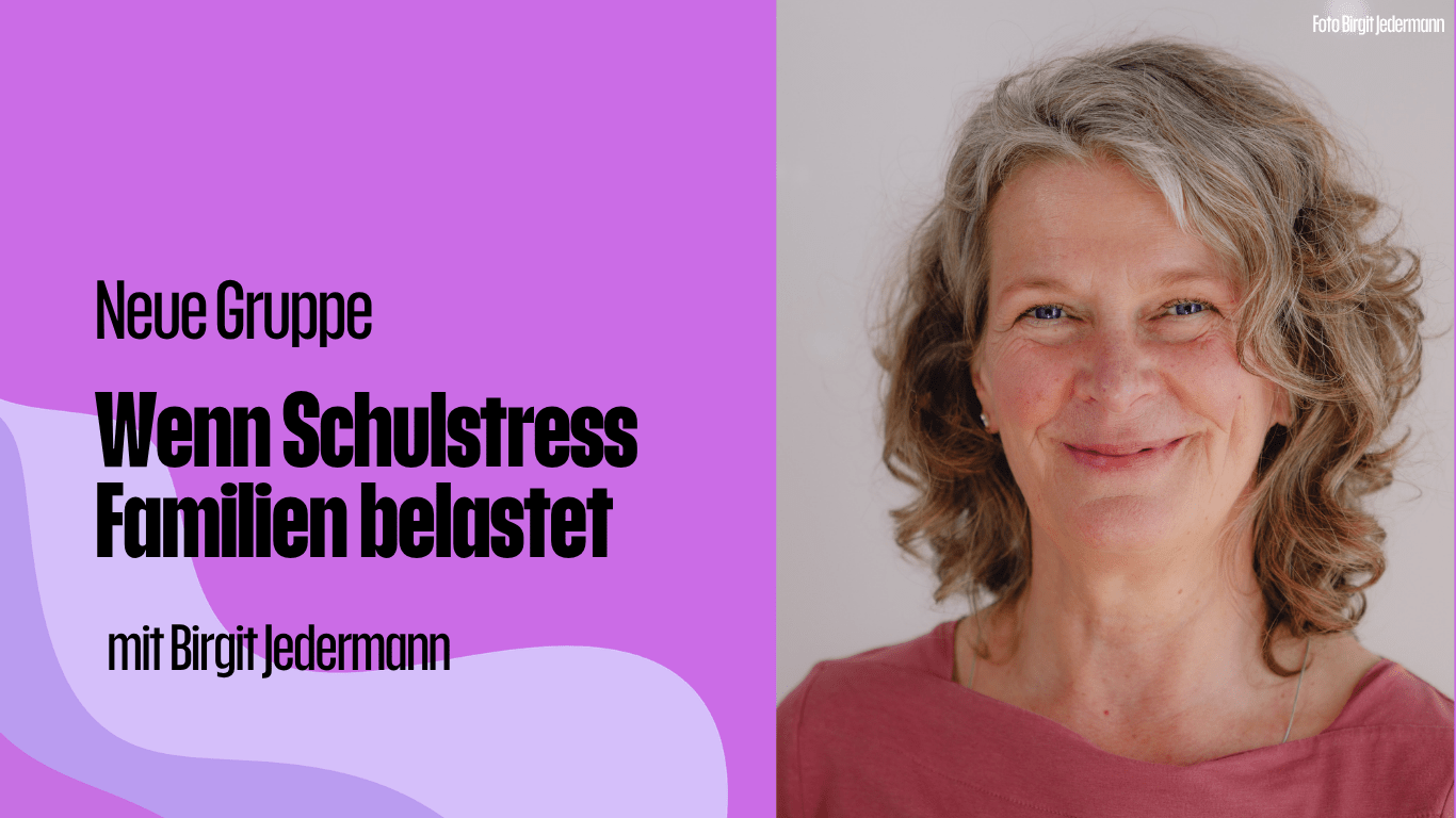 Neue Gruppe: Wenn Schulstress Familien belastet