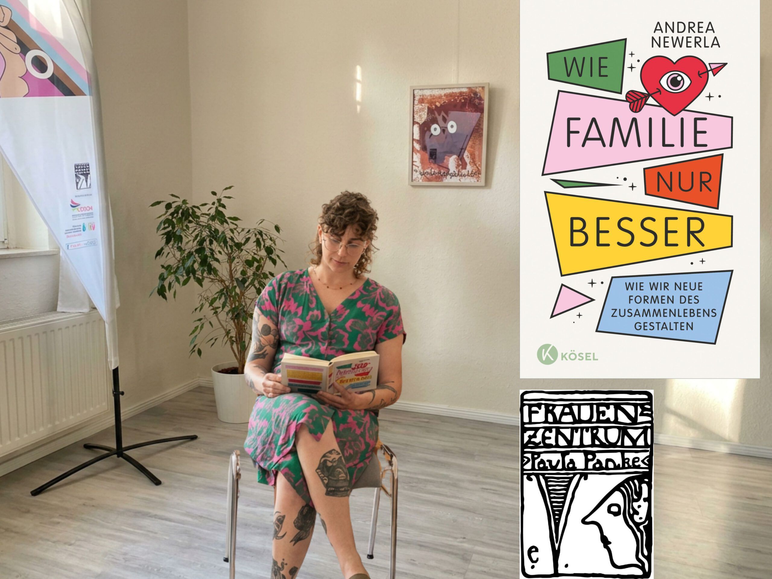 Paula Talk: Wie Familie, nur besser mit Andrea Newerla. Bild: Paula Panke