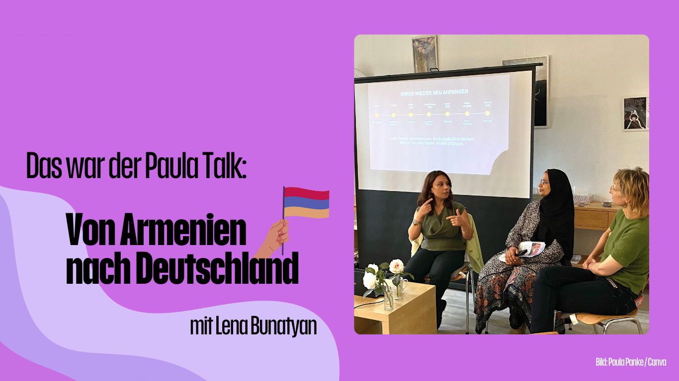 Paula Talk mit Lena und Sarah, Bild: Paula Panke/ Canva