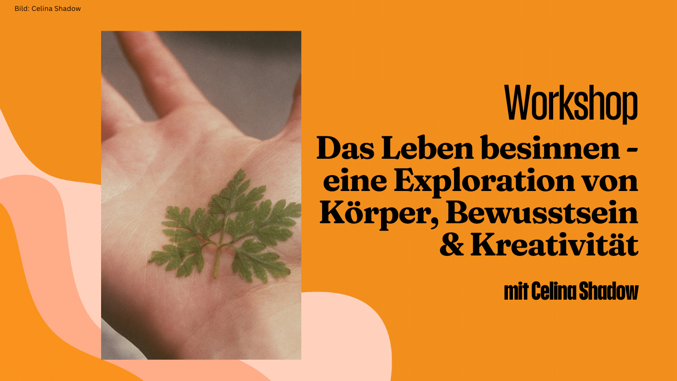 Workshop: Das Leben besinnen - eine Exploration von Körper, Bewusstsein & Kreativität