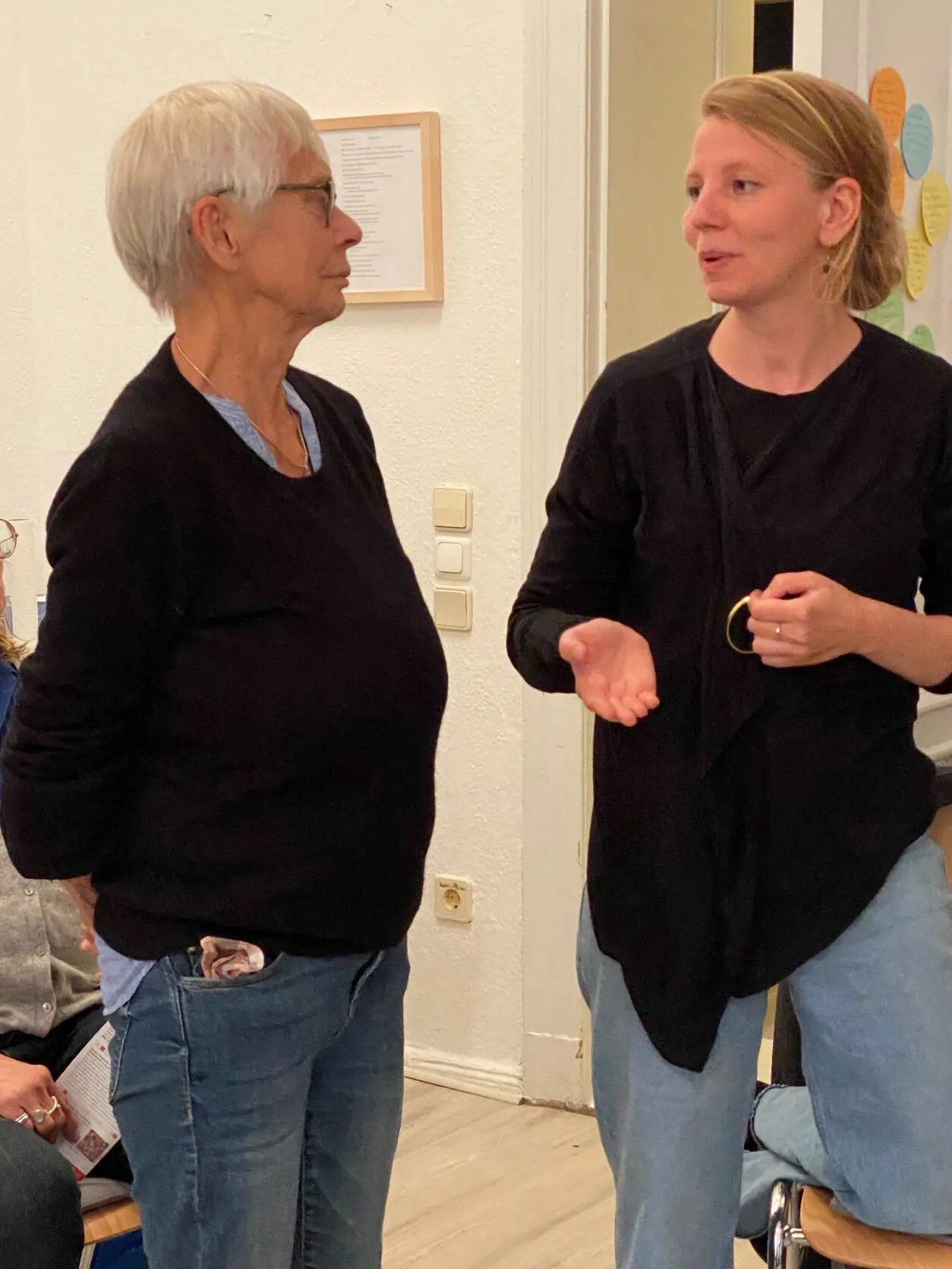 Nachbarschaftsgespräch zum Ukraine-Krieg, Bild: Paula Panke