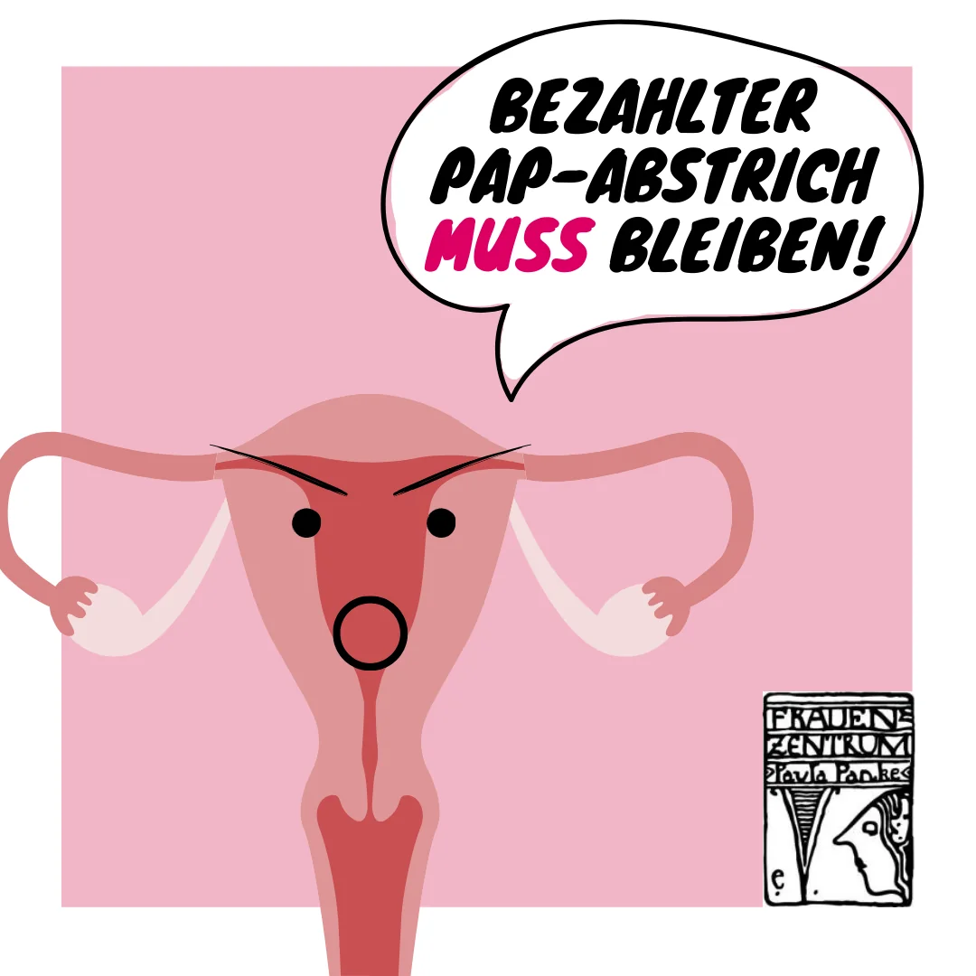 Gebärmutter-Halskrebs-Früherkennung. Bezahlter PAP-Abstrich muss bleiben